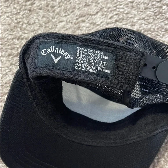 Callaway Black Golf Cap - Picture 4 of 5